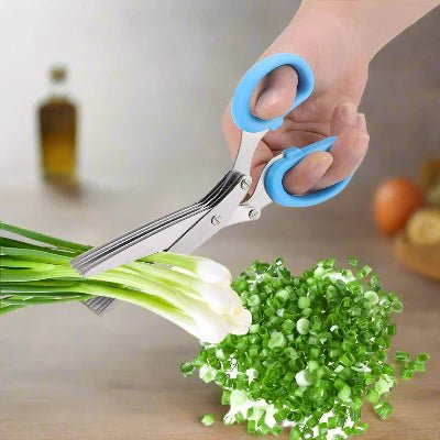 Ciseaux de Cuisine - MultiLayersScissor™ - Bleu - Cuisine Élite