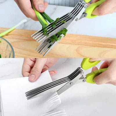 Ciseaux de Cuisine - MultiLayersScissor™ - Vert Clair - Cuisine Élite