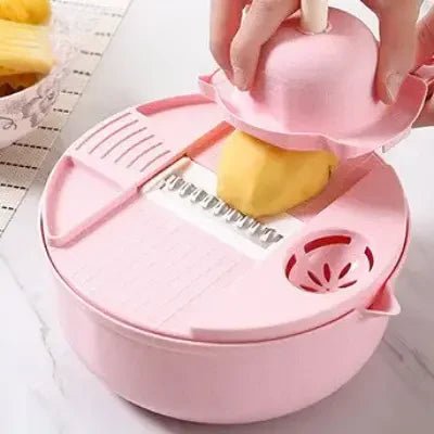 Hachoir Manuel - CutShredGrater™ - Rose - Cuisine Élite