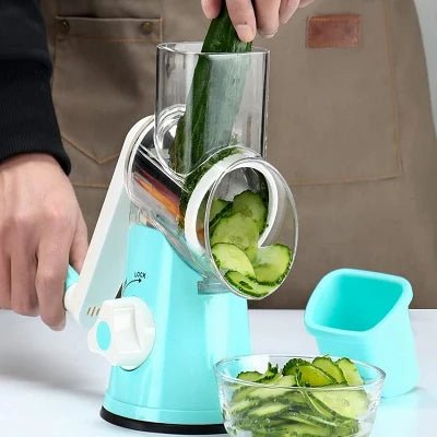 Mandoline - VegetableSlicer™ - Bleu - Cuisine Élite