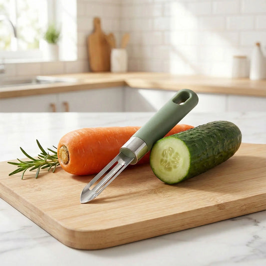 econome indispensable pour eplucher des carottes et concombres sans gaspillage