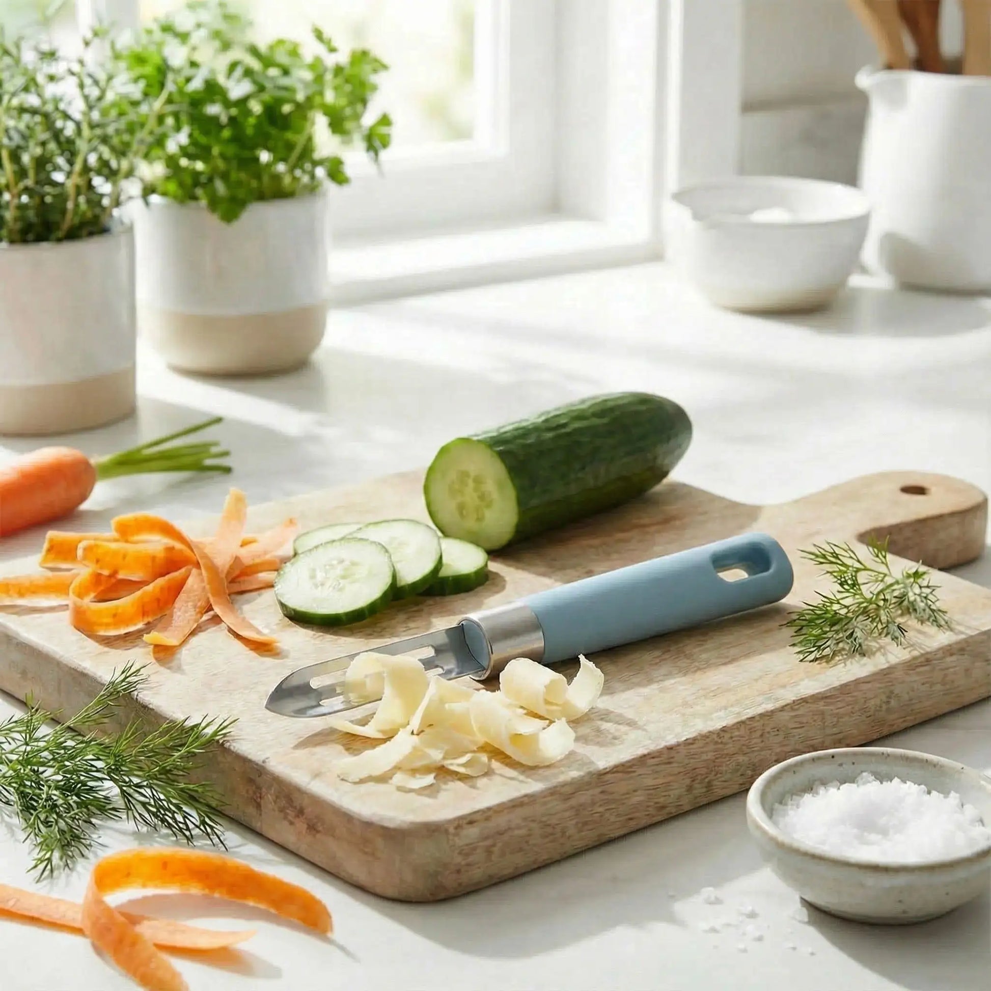 econome polyvalent pour carotte concombre fromage et facile a nettoyer