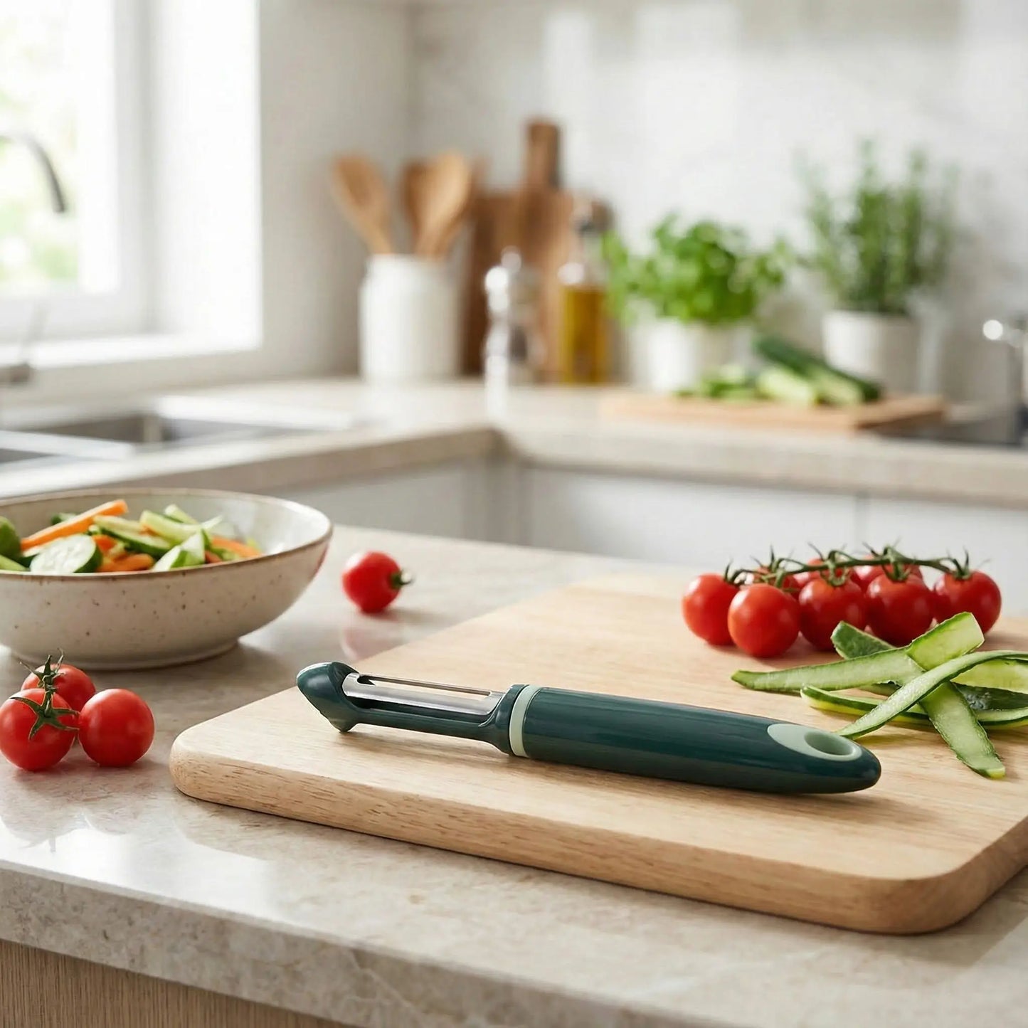 econome polyvalent pour eplucher et retirer les imperfections des legumes et des fruits